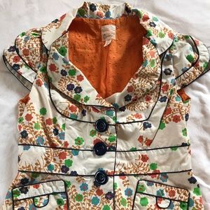 Anthropologie Elevenses jacket top size 4